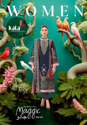 Kala maggic vol-24 wholesale dress materials in surat